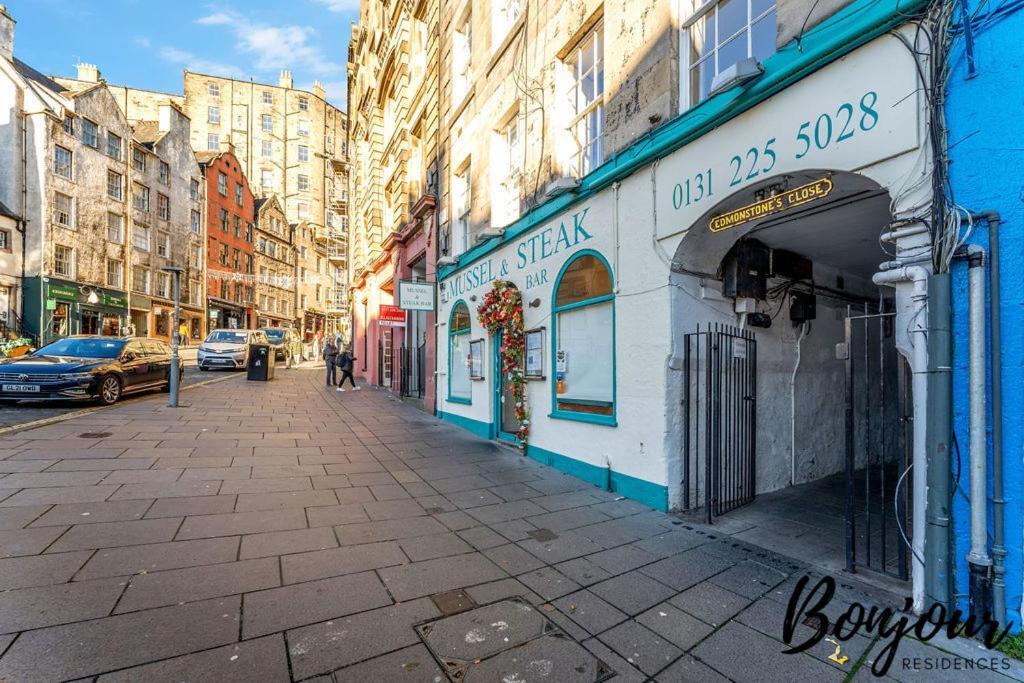 Spacious 2Br-1Ba - Grassmarket - Free Parking By Bonjour Residences Edimburgo Exterior foto